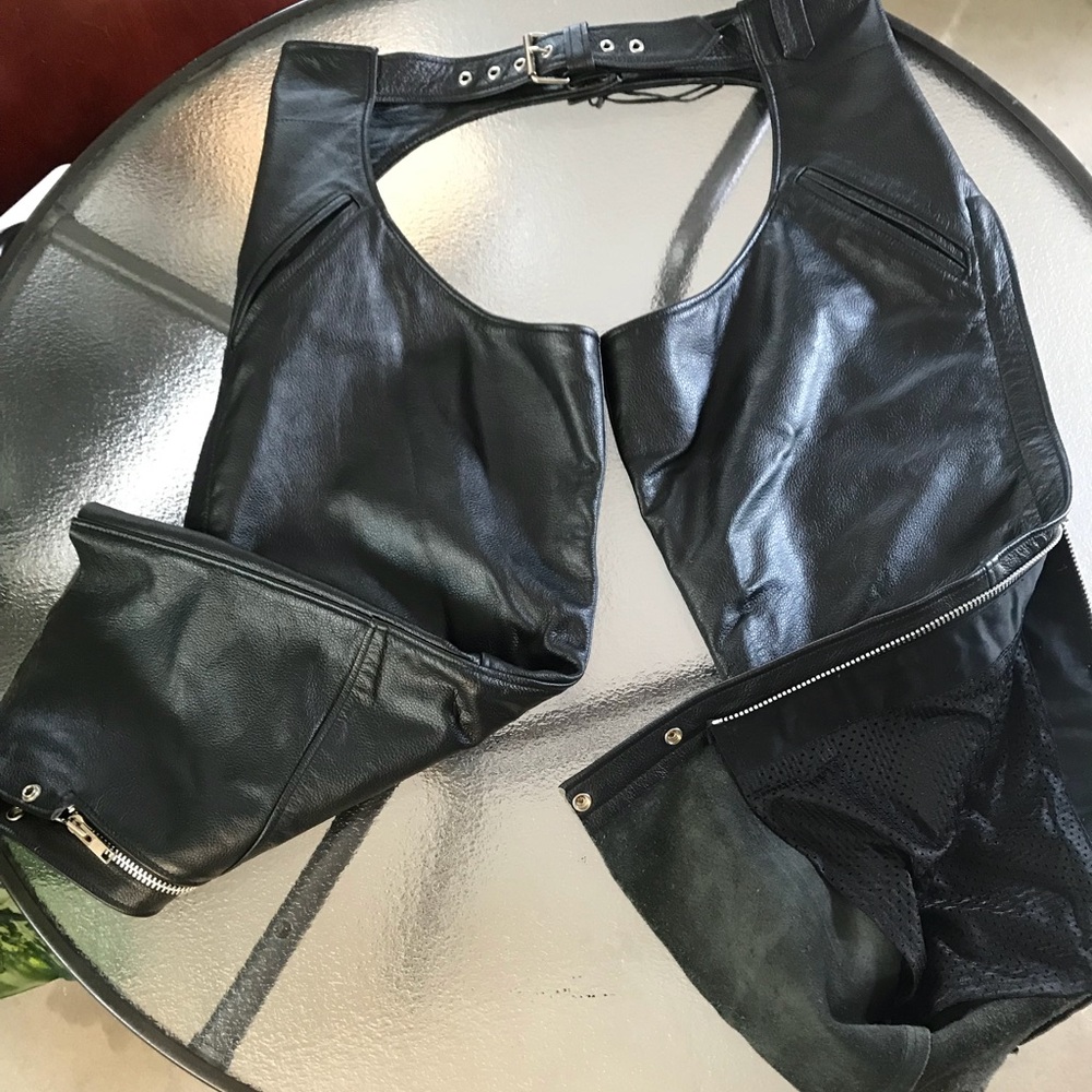 FMC leather chaps